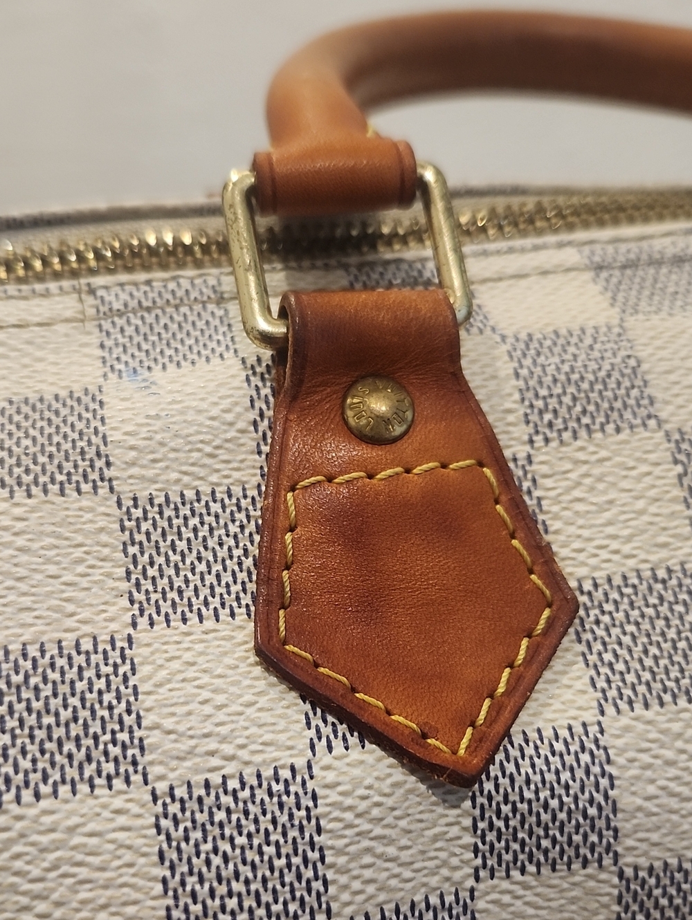 Louis Vuitton Damier Azur Speedy 30 (2010) - Picture 7 of 16